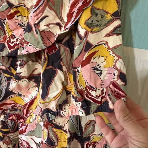 Torrid Mini Challis Off Shoulder Hi-Low Skirt Set Size 5X - Picture 5 of 13